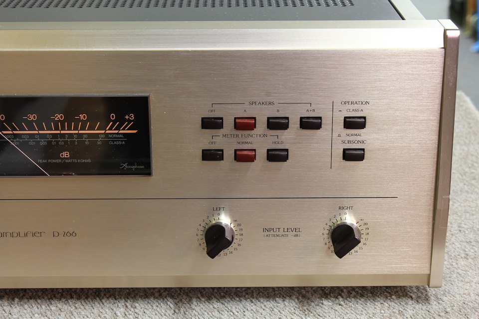P-266 Accuphase - 中古オーディオ 高価買取・販売 ハイファイ堂