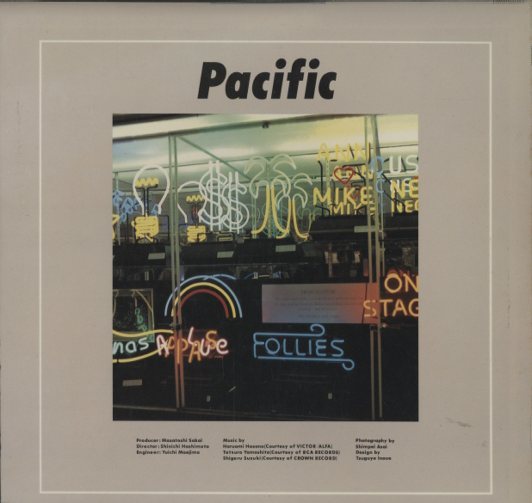 PACIFIC/細野晴臣、山下達郎、鈴木茂 VA (細野晴臣、山下達郎、鈴木茂
