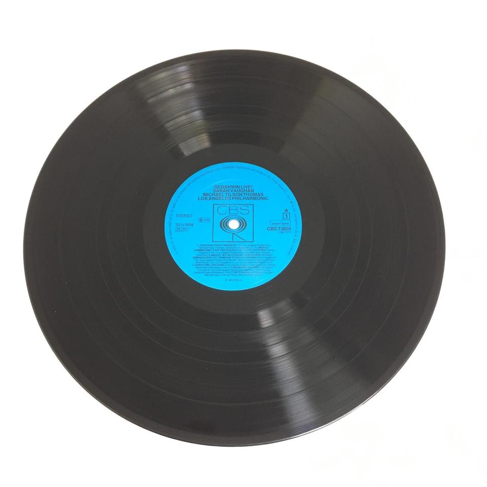 GERSHWIN LIVE!/MICHAEL TILSON THOMAS SARAH VAUGHAN LOS ANGELES