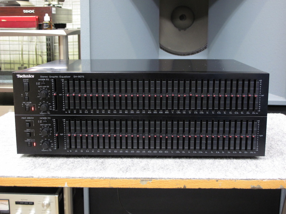 Technics SH-8075 グラフィックイコライザー テクニクス 動作確認済み