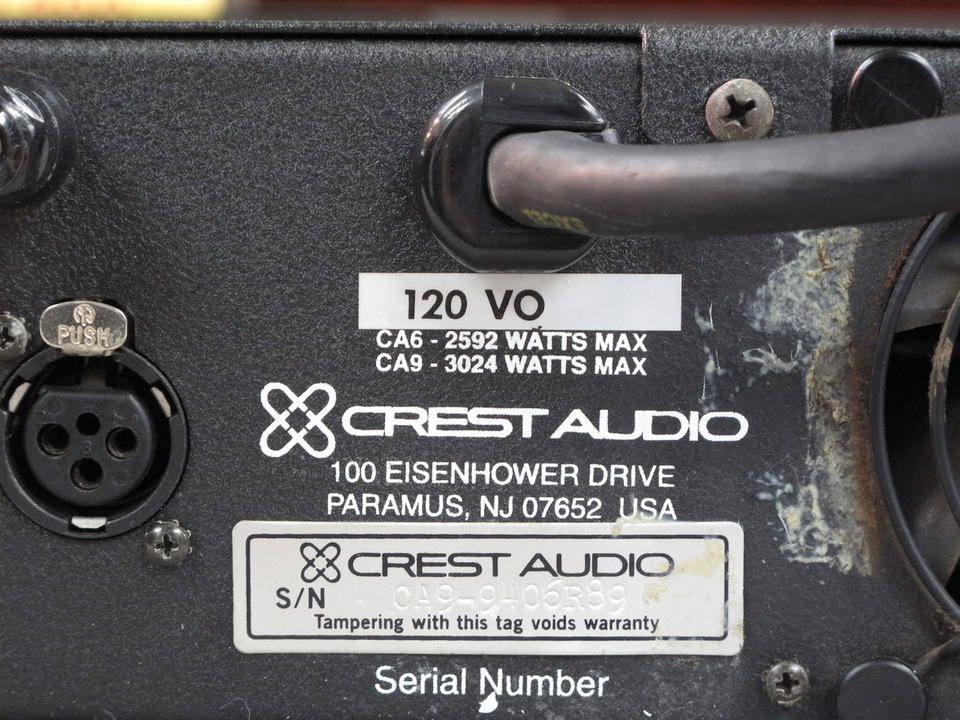 CA9 CREST AUDIO - 中古オーディオ 高価買取・販売 ハイファイ堂