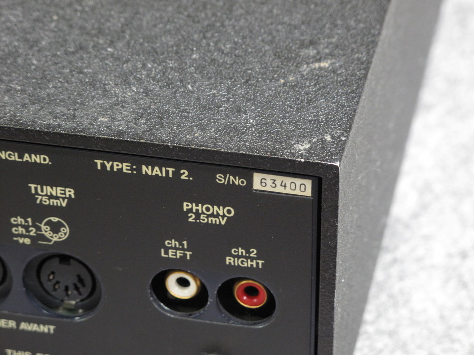 ネイムオーディオ naim audio 電源　通電確認済 NAIT2 naim audio - 中古オーディオ 高価買取・販売 ハイファイ堂