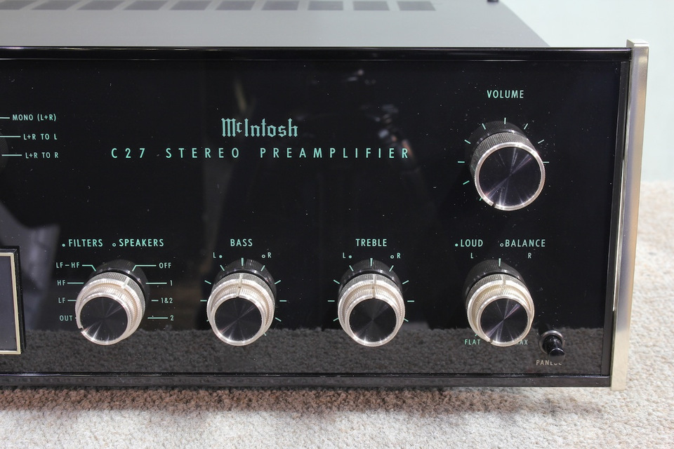 Macintosh c27 アンプ ジャンク C27 McIntosh - 中古オーディオ 高価