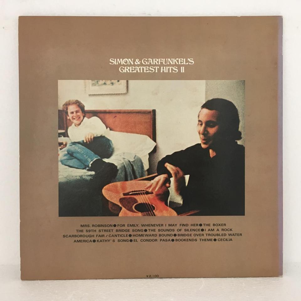 SIMON & GARFUNKEL'S GREATEST HITS 2 SIMON & GARFUNKEL - 中古
