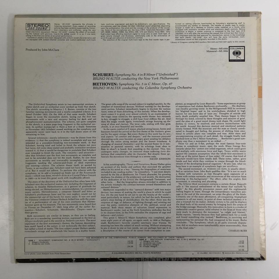 ベートーヴェンの交響曲15 GREAT SYMPHONIES レコードLP