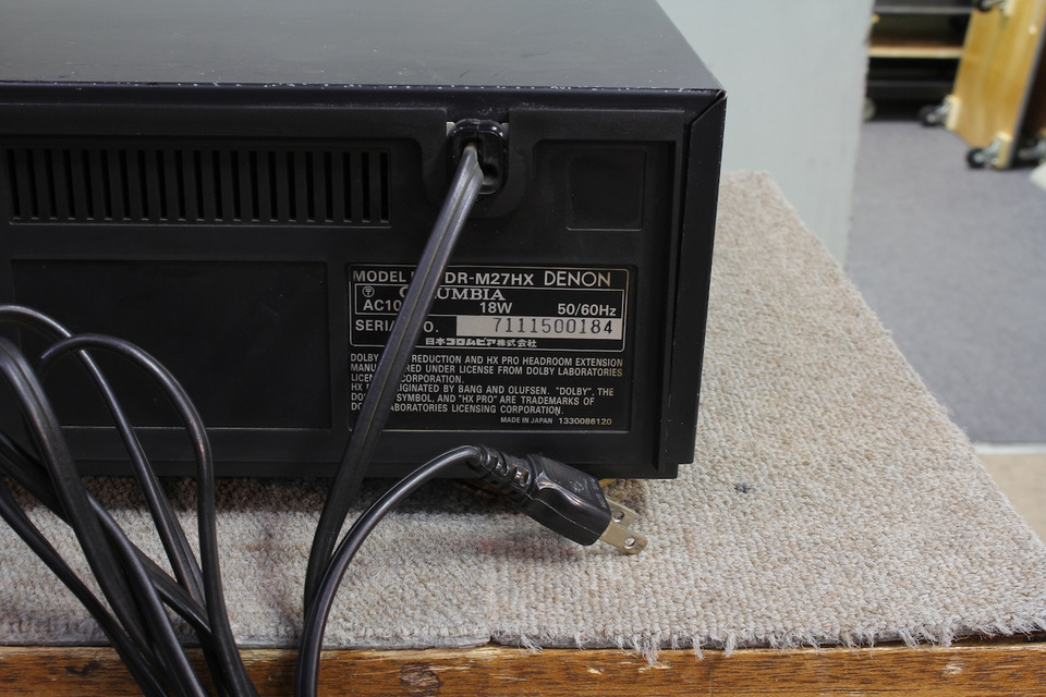 DR-M27HX DENON - 中古オーディオ 高価買取・販売 ハイファイ堂