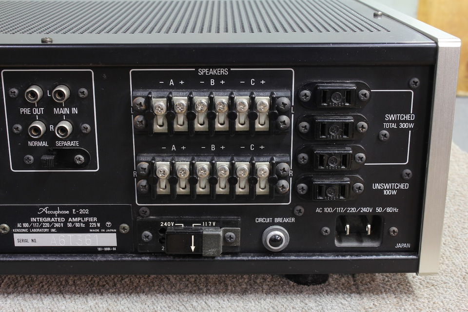 E-202 Accuphase - 中古オーディオ 高価買取・販売 ハイファイ堂