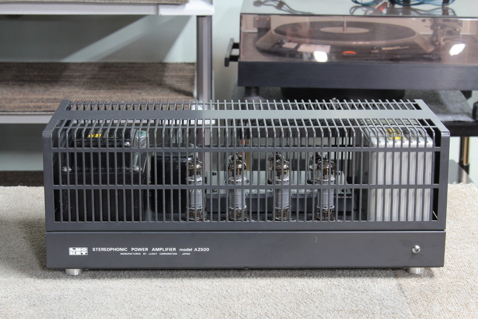 A2500 LUX製 真空管アンプシャーシ その1