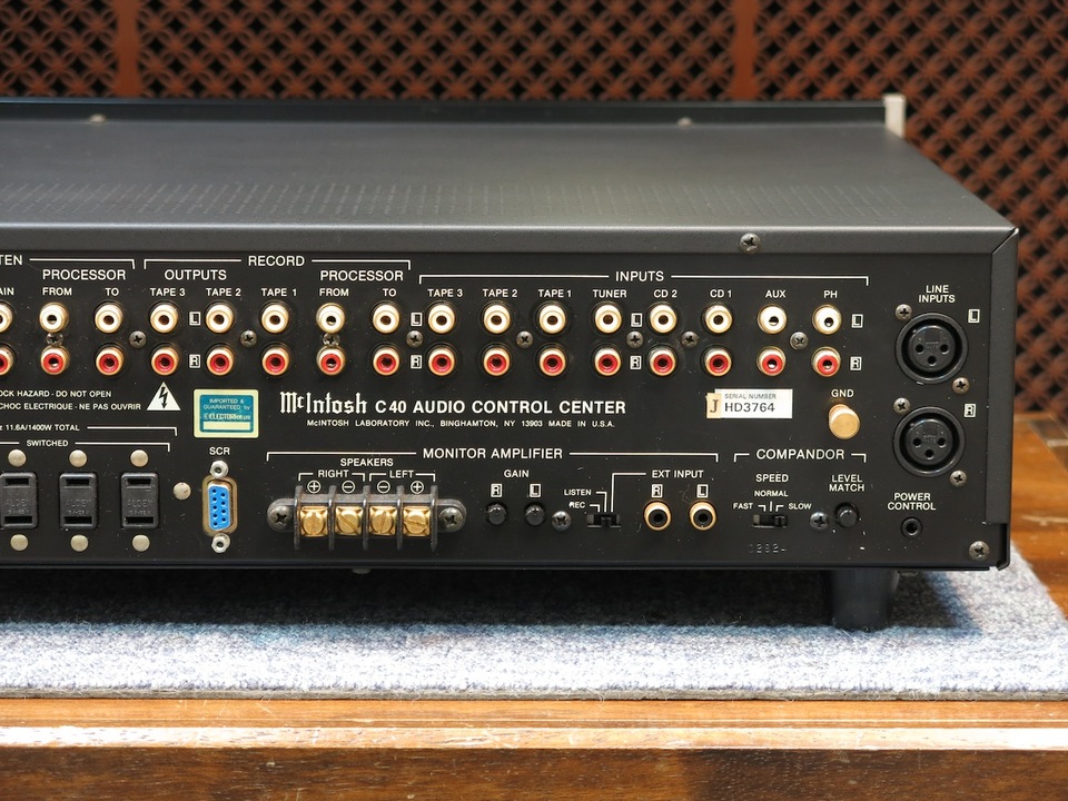 C40 Mcintosh - 中古オーディオ 高価買取・販売 ハイファイ堂