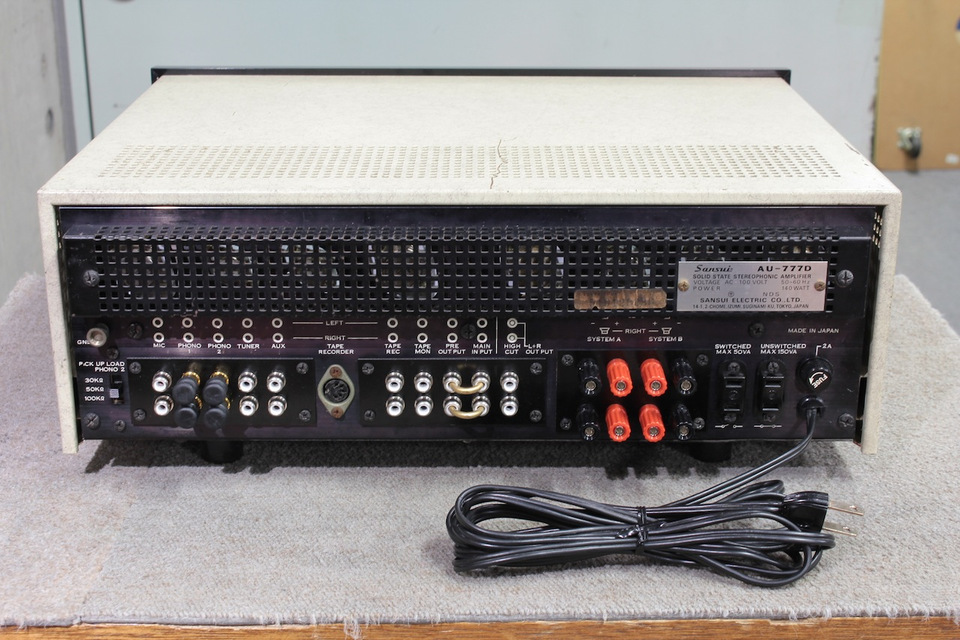 AU-777D SANSUI - 中古オーディオ 高価買取・販売 ハイファイ堂