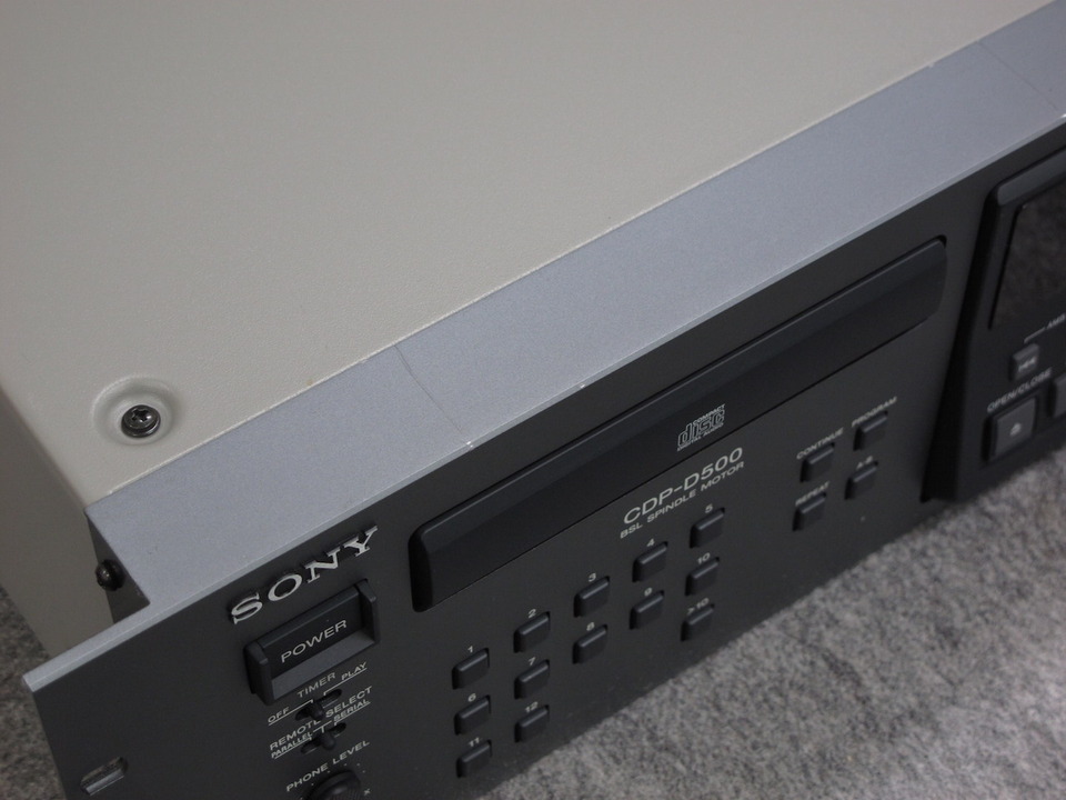 CDP-D500 SONY - 中古オーディオ 高価買取・販売 ハイファイ堂