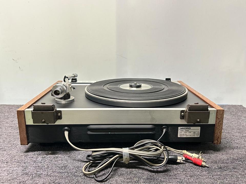 MICRO MR-322 レコードプレイヤー 【公式通販】