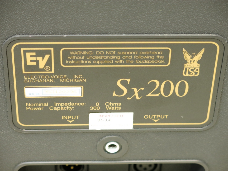 SX200 Electro Voice - 中古オーディオ 高価買取・販売 ハイファイ堂