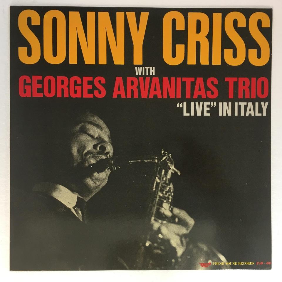 LIVE IN ITALY/SONNY CRISS SONNY CRISS - 中古オーディオ 高価買取