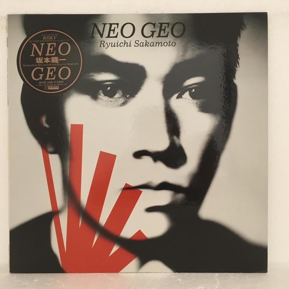 坂本龍一　NEO GEO ポスター 坂本龍一 アルバム『NEO GEO』が2形態のアナログでリイシュー