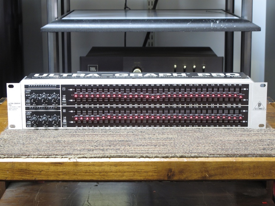 BEHRINGER GEQ3102 ベリンガー 31バンドEQ 音響機材 BEHRINGER GEQ3102 ベリンガー 31バンドEQ 音響機材