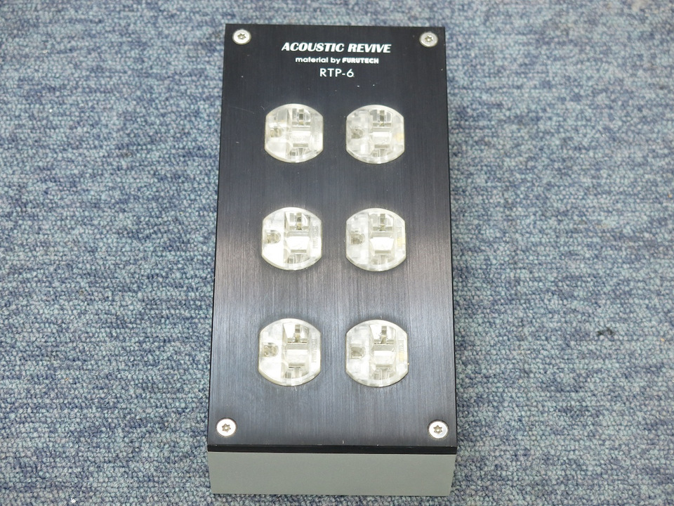 USED】ACOUSTIC REVIVE RTP-6 evolution [電源タップ] 20U9152540273