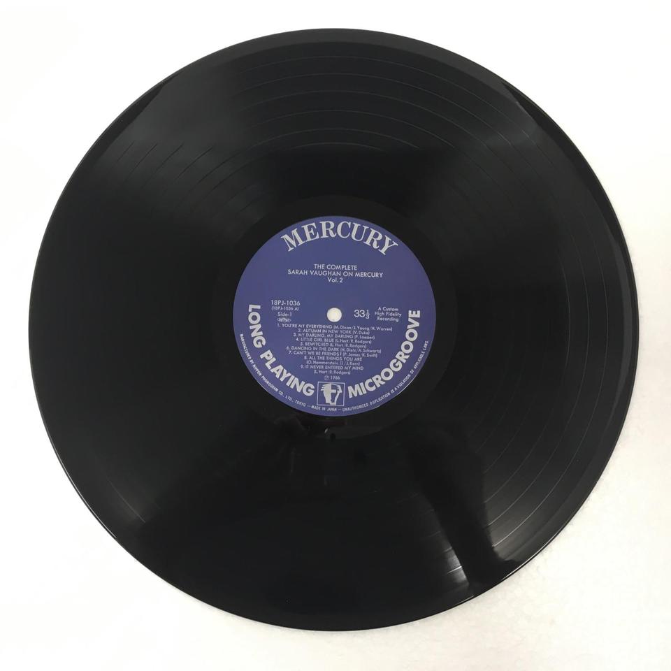 THE COMPLETE SARAH VAUGHAN ON MERCURY VOL.2 SARAH VAUGHAN - 中古 