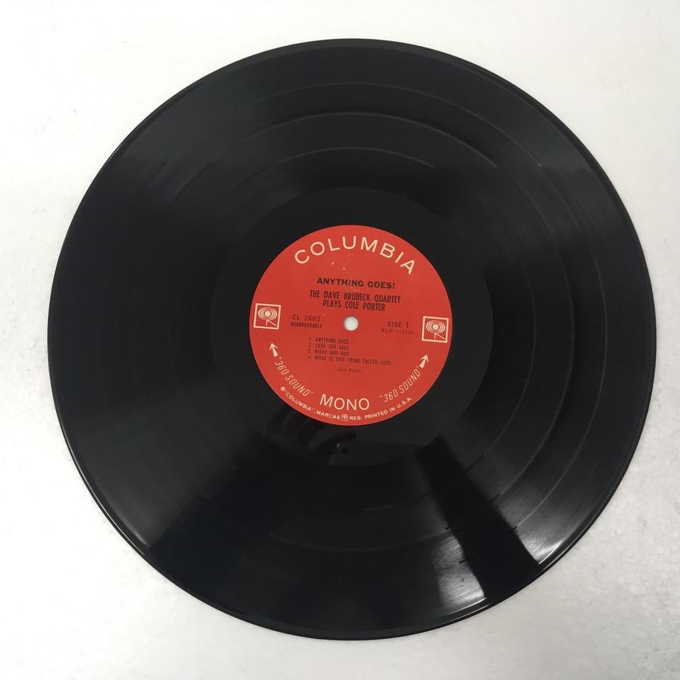 ANYTHING GOES !/DAVE BRUBECK DAVE BRUBECK - 中古オーディオ 高価