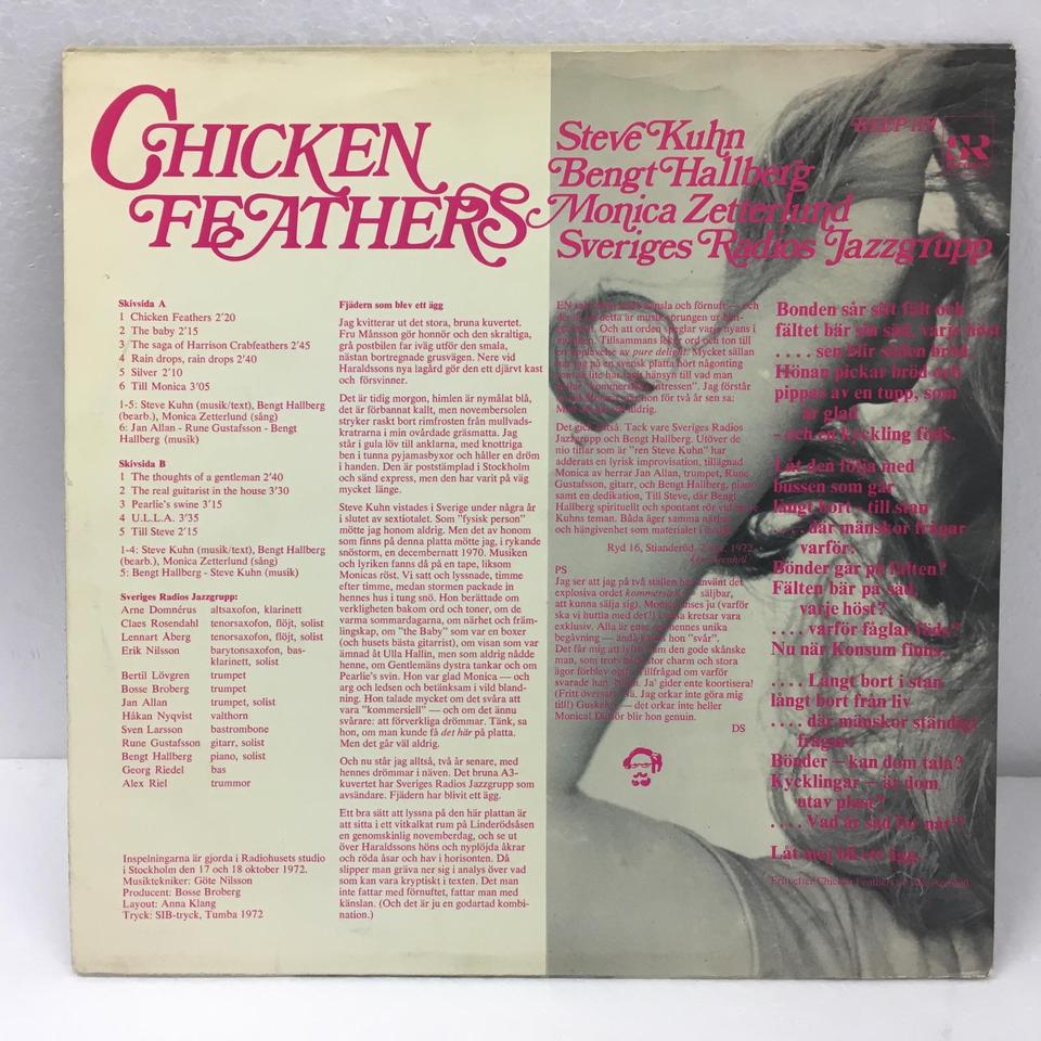 CHICKEN FEATHERS/MONICA ZETTERLUND MONICA ZETTERLUND - 中古