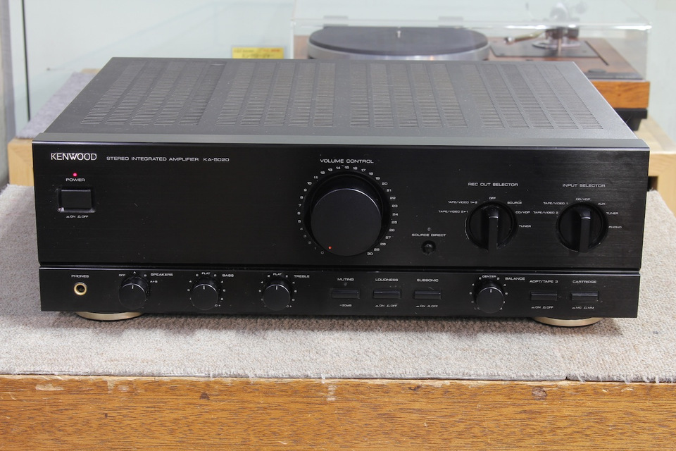 ケンウッド　プリメインアンプ　ka-5020　ka-5010の姉妹機 ケンウッド プリメインアンプ ka-5020 ka-5010の姉妹機
