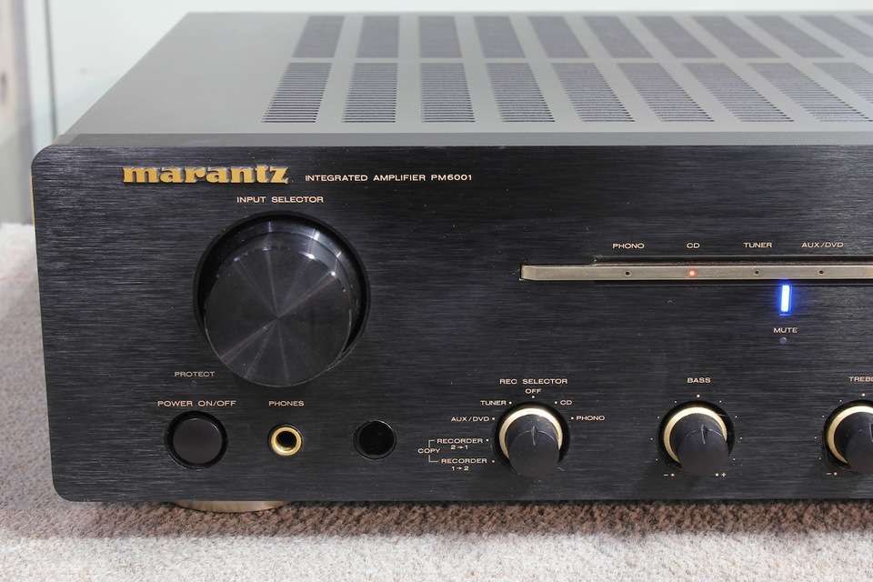MARANTZマランツPM6001プリメインアンプ　ブラック marantz プリメインアンプ PM6001高価買取実績 オーディオ高額査定