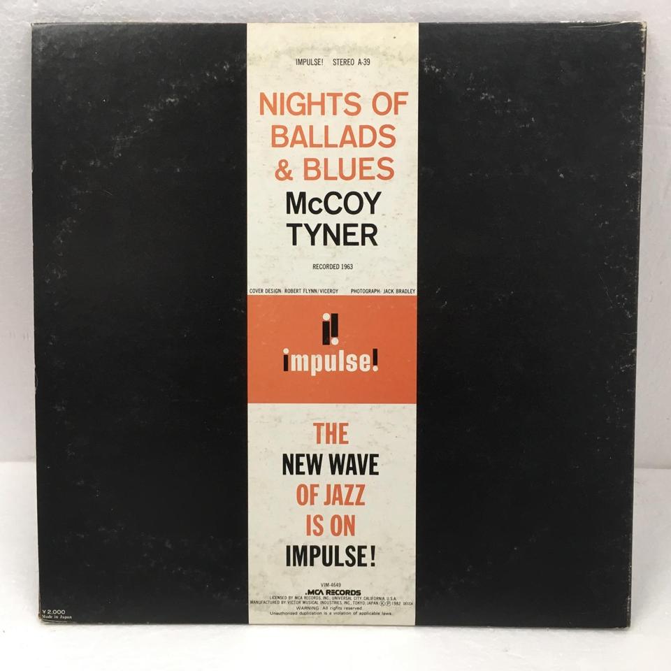 NIGHTS OF BALLADS & BLUES/McCOY TYNER McCOY TYNER - 中古オーディオ