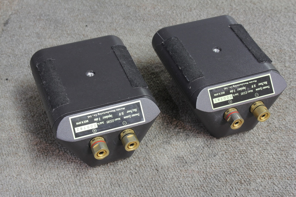 オーディオ用スーパーツィーター: ムラタ ES105 (球形ツィーター) 球形ツィーター muRata ES105 ペア オーディオ用スーパーツィーター