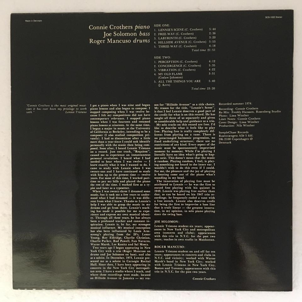 PERCEPTION/CONNIE CROTHERS CONNIE CROTHERS - 中古オーディオ 高価