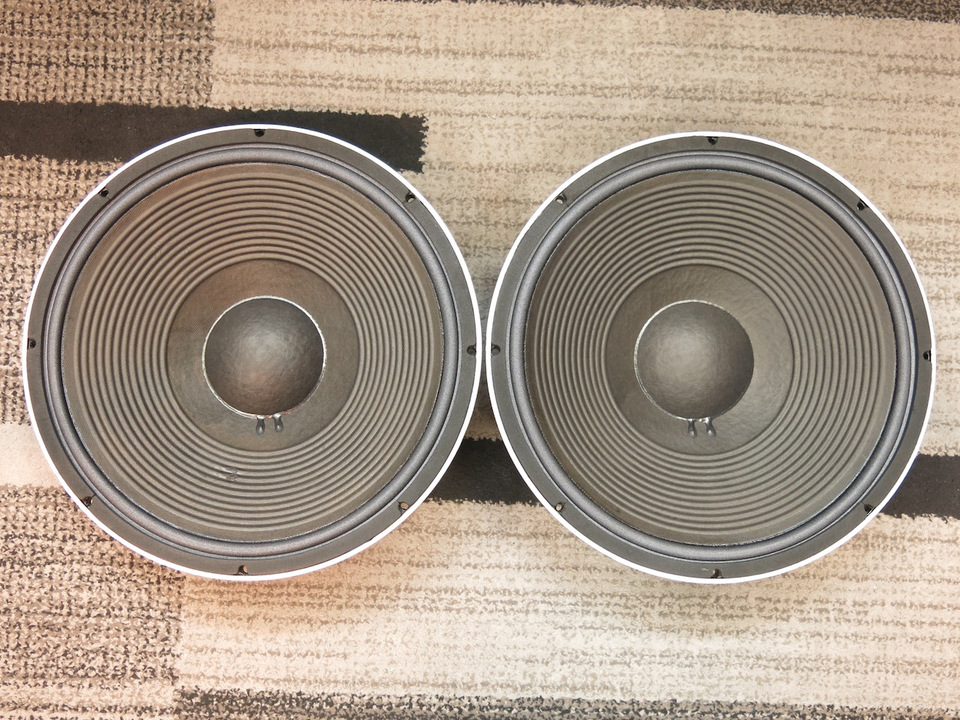 JBL 2235H ウーファー 30cm コーン紙 2個セット JBL 2235H ウーファー エッジ交換済み - 中古オーディオの販売や買取