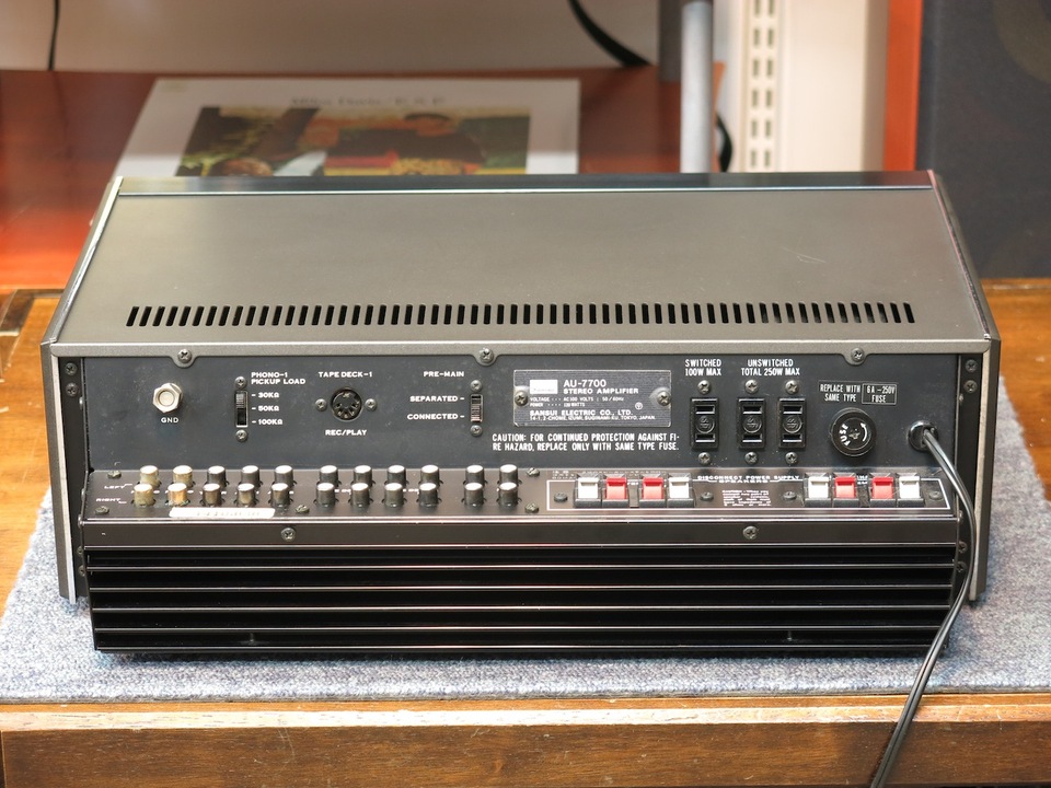 AU-7700 SANSUI - 中古オーディオ 高価買取・販売 ハイファイ堂