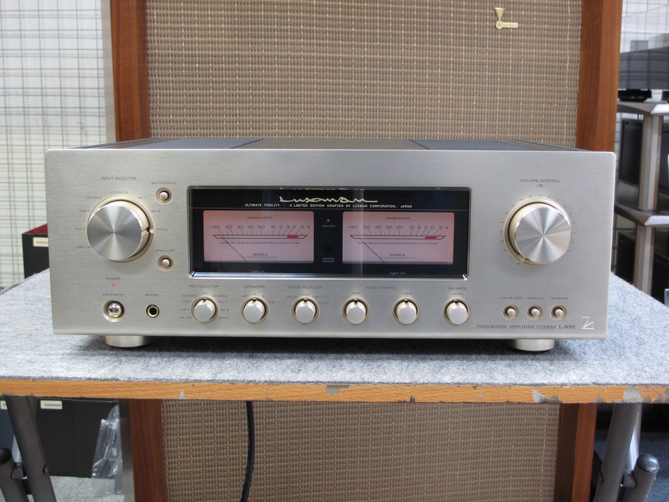 L-509f LUXMAN - 中古オーディオ 高価買取・販売 ハイファイ堂