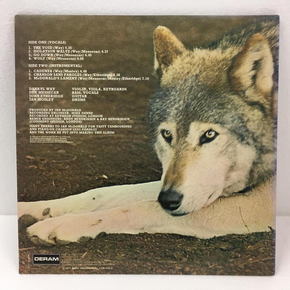 CANIS LUPUS/DARRYL WAY'S WOLF DARRYL WAY'S WOLF - 中古オーディオ