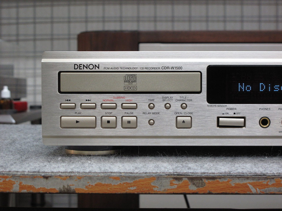 DENON CDR-W1500 CDレコーダー デノン 1