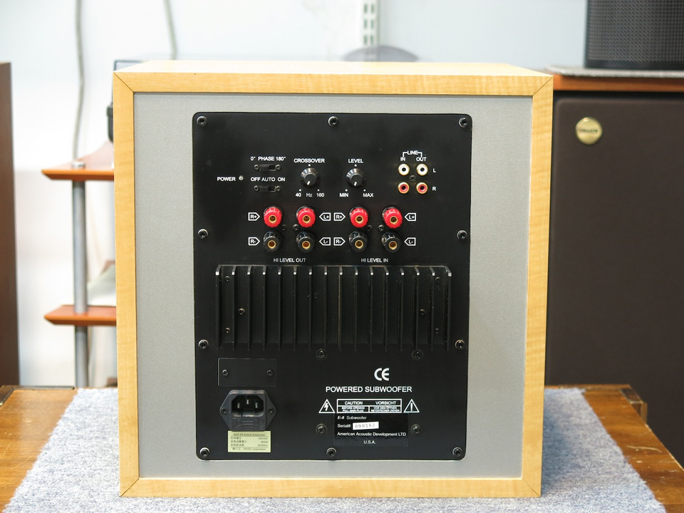 【美品・動作良好】AAD E-8SUB サブウーファー ADAM AUDIO Sub8 アクティブ・サブウーファ 安心の日本正規品！ | サン