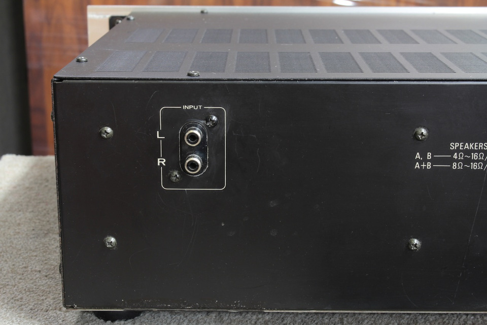 パイオニアパワーアンプSM-1800Ⅱ 1980 PIONEER SM-1800II STEREO AMPLIFIER Maintenance Repair