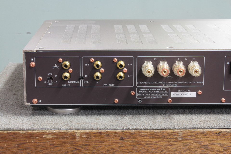 パワーアンプ Marantz SM-17SA Ver.2 【公式通販】
