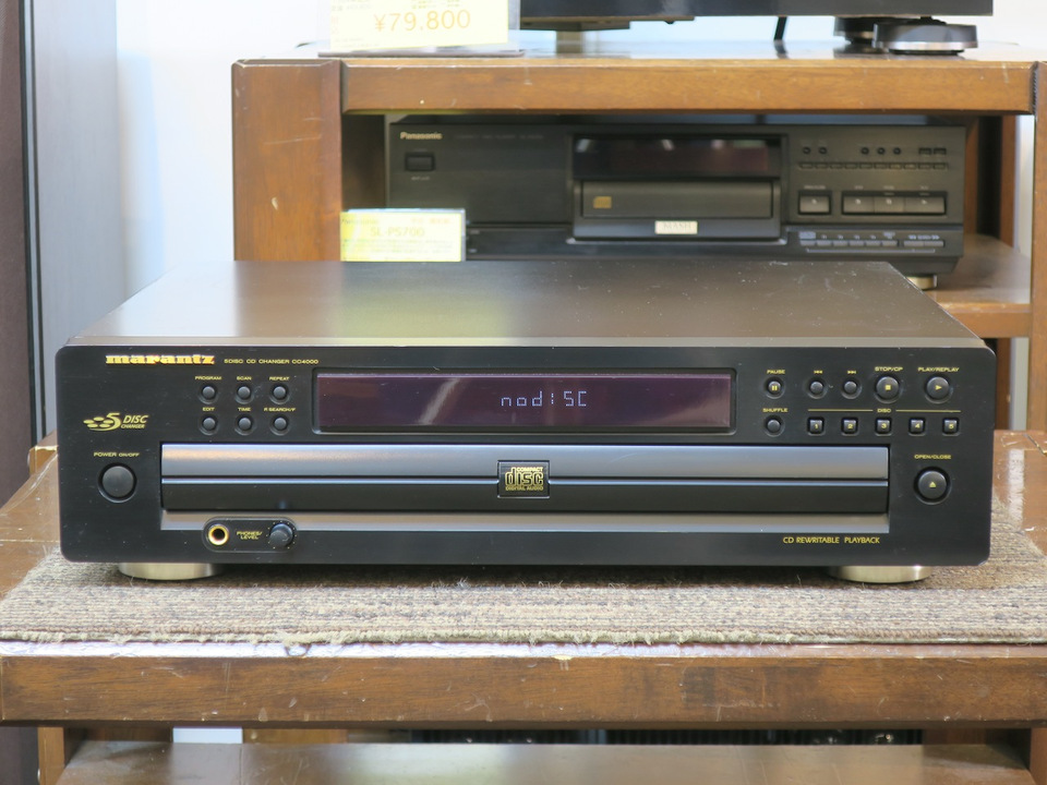 【送料1000円!!】marantz/マランツ CDプレーヤー CC4000/F3B 5CDチェンジャー ステレオ工房 ポニー：MARANTZ_CD4000_005