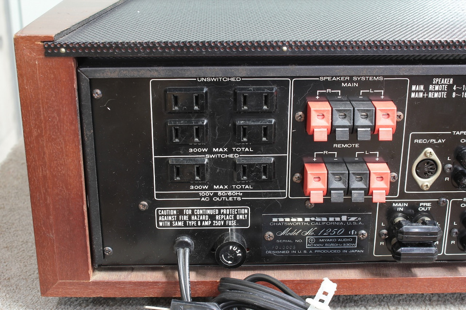Model 1250 marantz - 中古オーディオ 高価買取・販売 ハイファイ堂