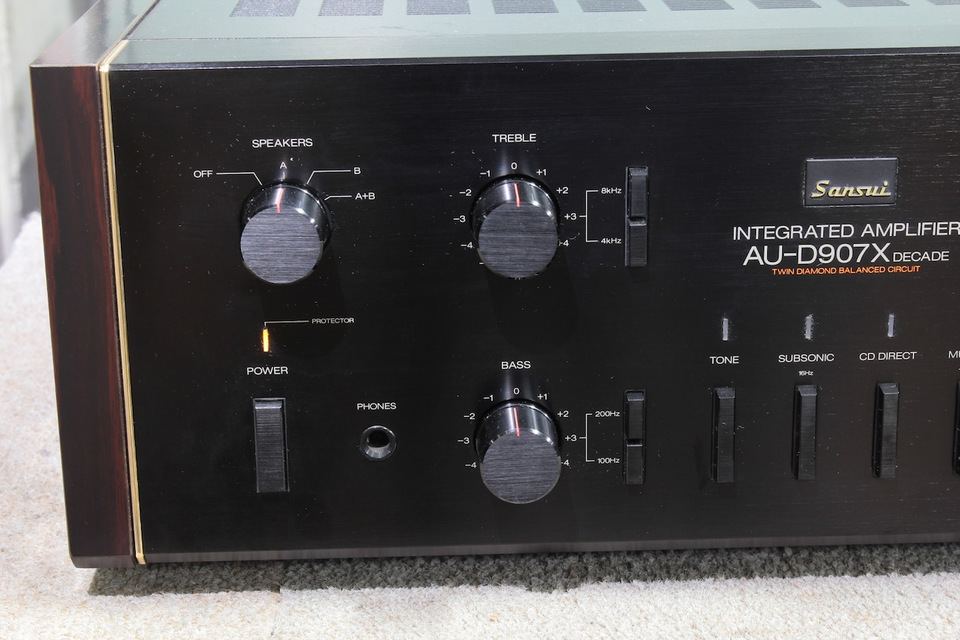 SANSUI　AU-D907X DECADE プリメインアンプ　メンテナンス済み Sansui サンスイ プリメインアンプ AU-D907X 完動品 AU-D907X｜SANSUI