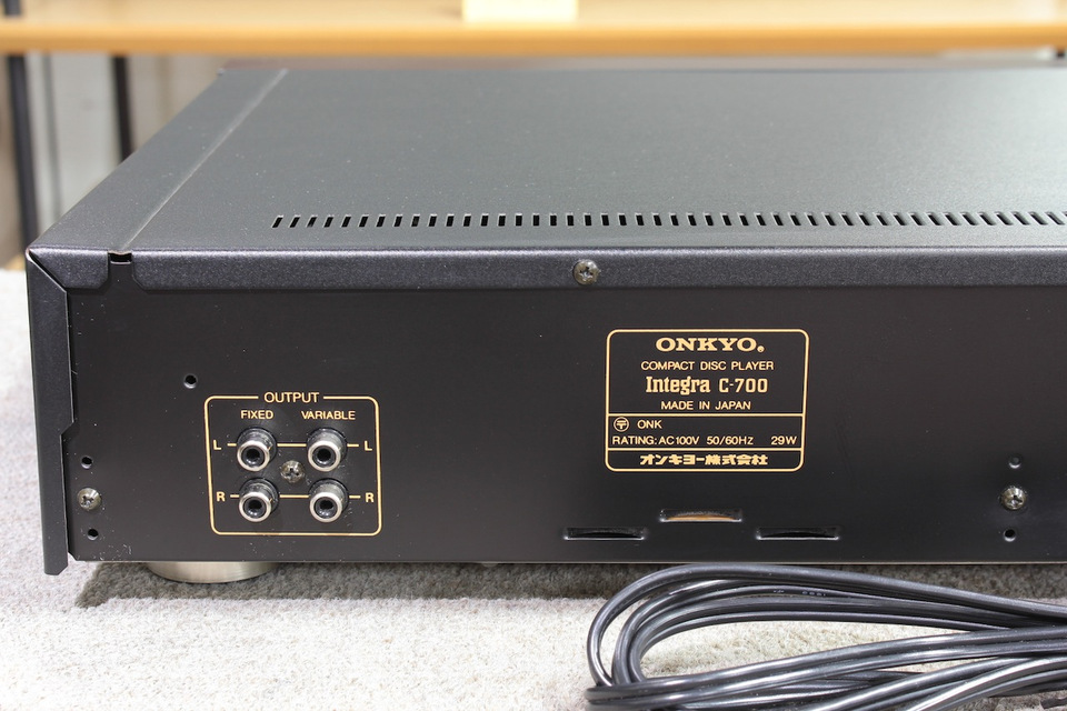 Integra C-700 ONKYO - 中古オーディオ 高価買取・販売 ハイファイ堂 Integra C-700 ONKYO - 中古オーディオ 高価買取・販売 ハイファイ堂