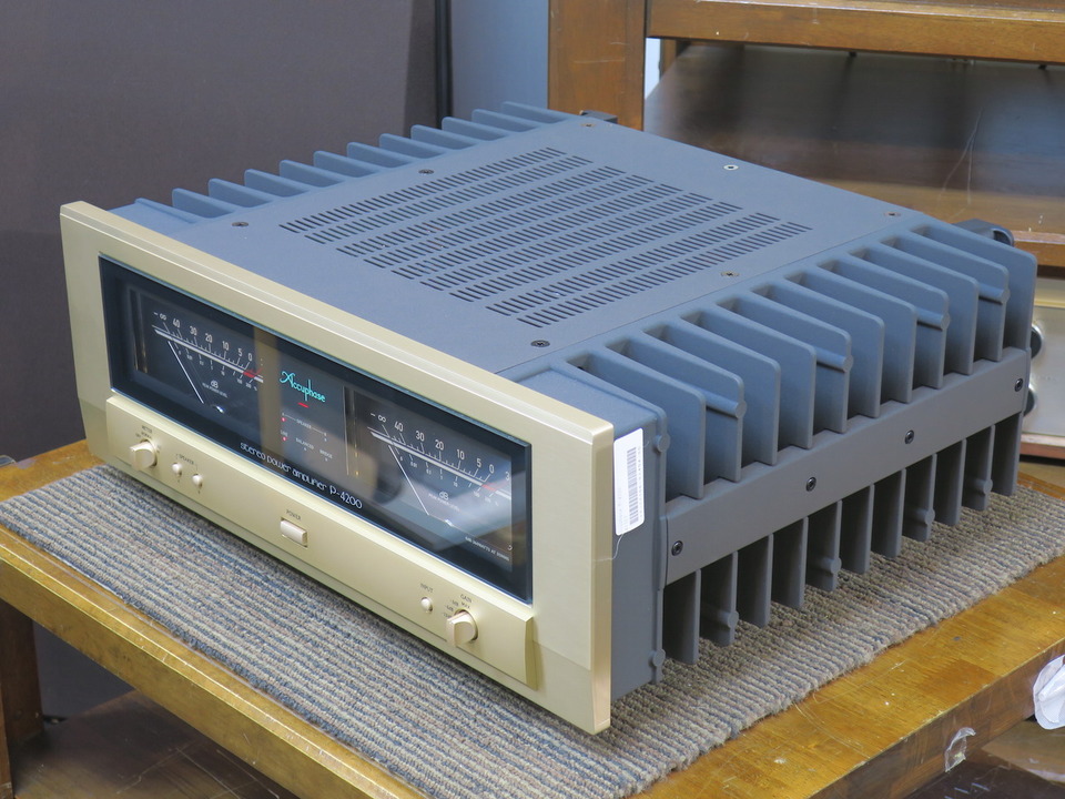 P-4200 Accuphase - 中古オーディオ 高価買取・販売 ハイファイ堂