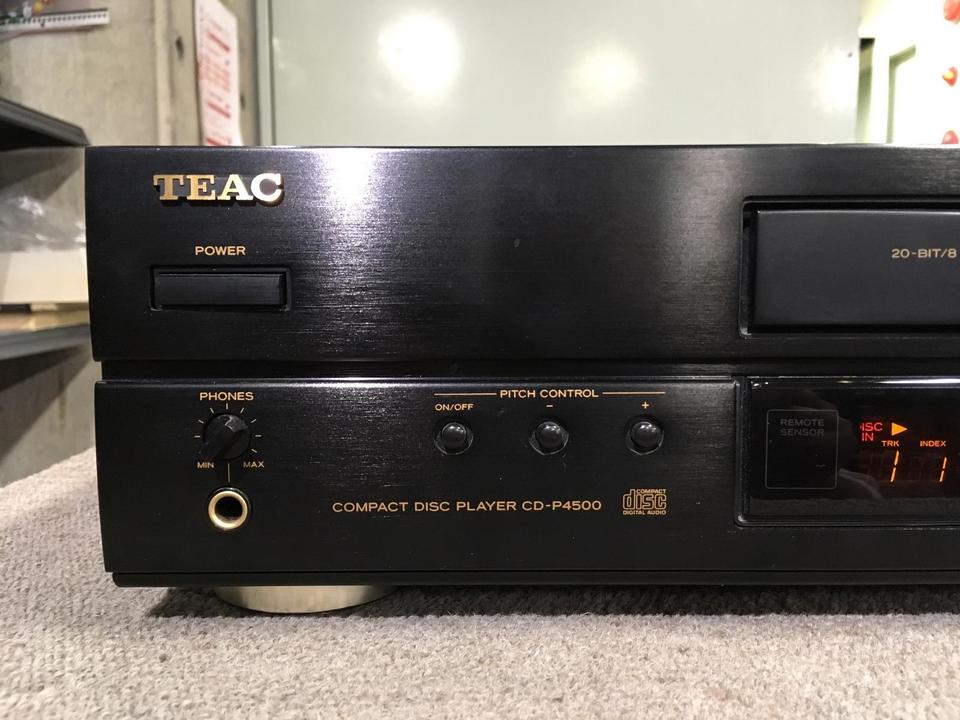 CD-P4500 TEAC - 中古オーディオ 高価買取・販売 ハイファイ堂