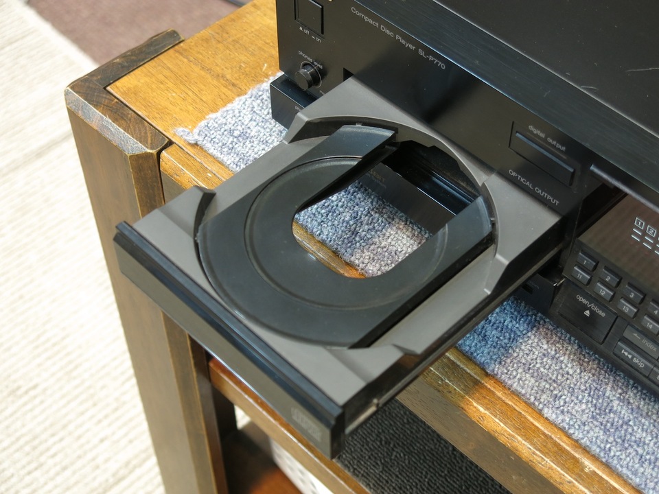 テクニクス SL-P770 CDプレイヤー リモコン付属 Technics SL-P770の仕様 テクニクス