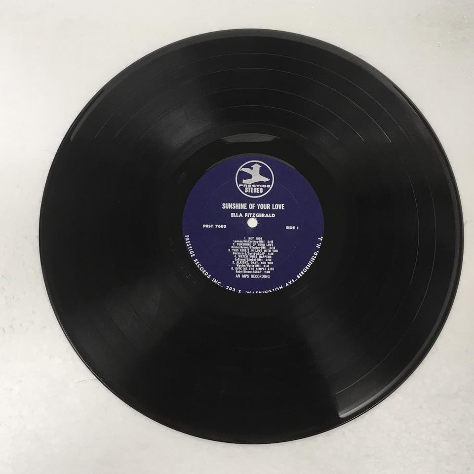 SUNSHINE OF YOUR LOVE/ELLA FITZGERALD ELLA FITZGERALD - 中古