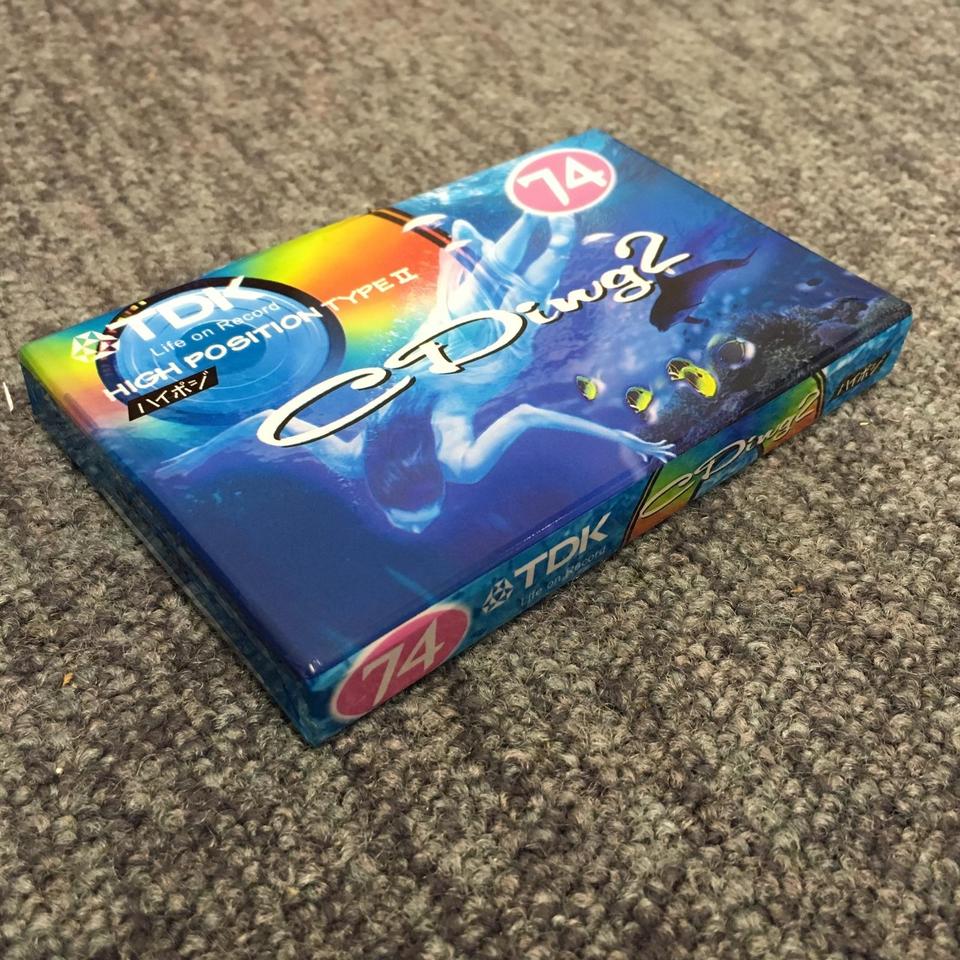 【未使用】 ティーディーケー TDK カセットテープ SCD2-74A | TDK CDing-2 74 録音用カセットテープ74分 HIGH POSITION