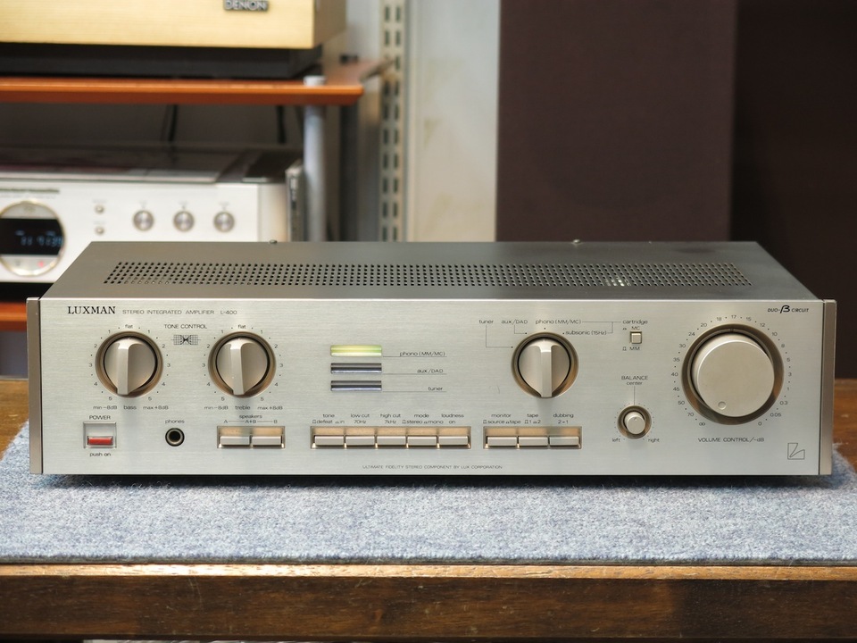 L-400 LUXMAN - 中古オーディオ 高価買取・販売 ハイファイ堂