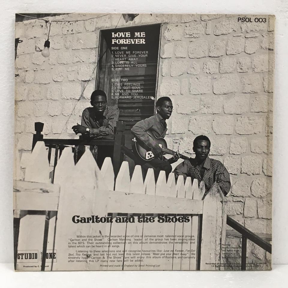 LOVE ME FOREVER/CARLTON & THE SHOES CARLTON & THE SHOES - 中古