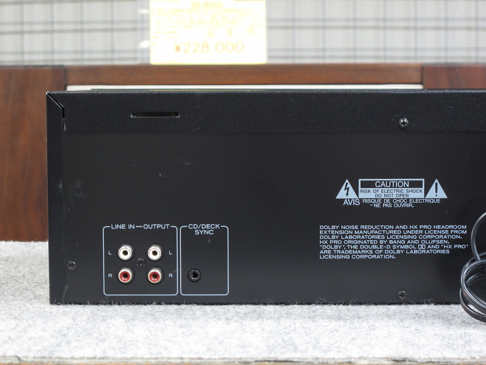 TEAC ティアック R-565 オートリバースカセットデッキ カセット