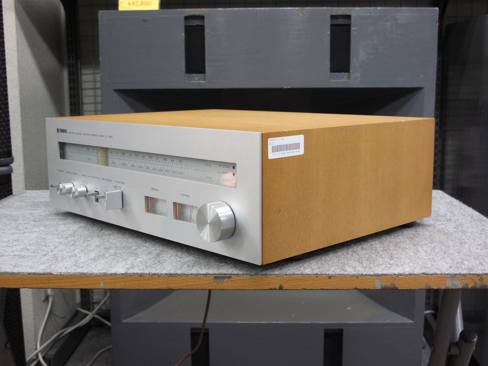 YAMAHA CT-600 美品・動作品FM/AMステレオチューナー・取説コピー YAMAHA CT-600 AM/FMステレオチューナー・取扱説明書（コピー